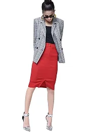 HRIKSHIKA FASHION Female Skirts (L, Red)-thumb2