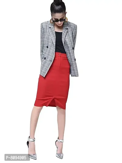 HRIKSHIKA FASHION Female Skirts (L, Red)-thumb3