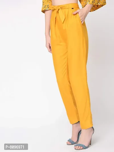 HRIKSHIKA FASHION Designer Tapared Pants for Women-thumb5