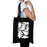 Matisse Art Black Tote Bag| Canvas| Fashion| Eco Friendly| Shoulder Bag| for Gym Beach Shopping College| The Art People|-thumb1