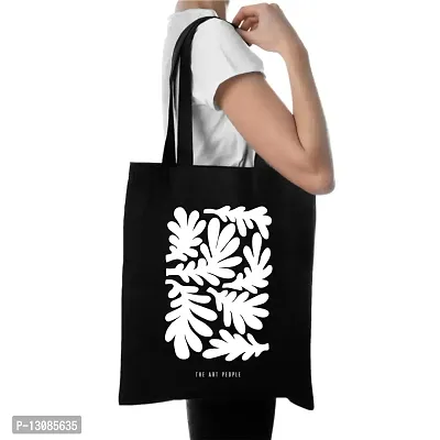 Matisse Art Black Tote Bag| Canvas| Fashion| Eco Friendly| Shoulder Bag| for Gym Beach Shopping College| The Art People|-thumb2