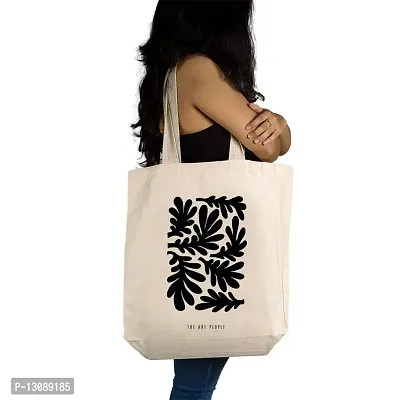 Matisse Art Off White Tote Bag| Canvas| Fashion| Eco Friendly| Shoulder Bag| for Gym Beach Shopping College| The Art People|-thumb2