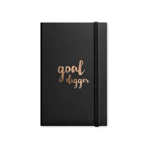 The Art People Goal Digger Journal With Elastic Band| Diary| Notebook| For Office  College Notes| Draw| Personal Quotes  Poetry