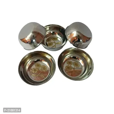 Stainless Steel Solid Bowl 300 ml Set Of 6