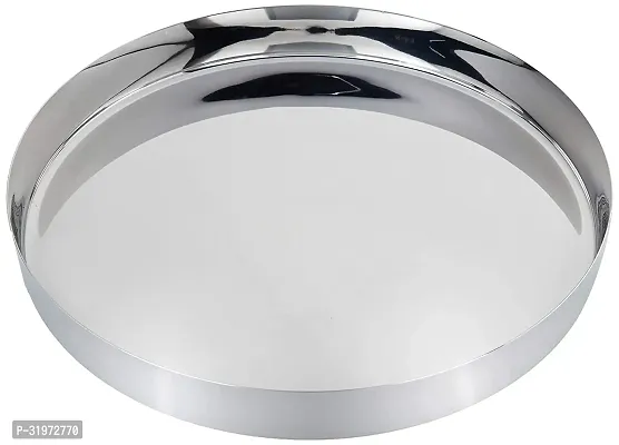 Stainless Steel Dinner Plate Pack of 1-thumb0