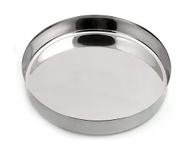 Stainless Steel Dinner Plate Pack of 1-thumb1