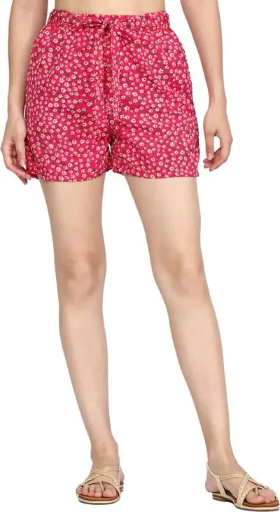 GMI Women Pink, Regular Shorts