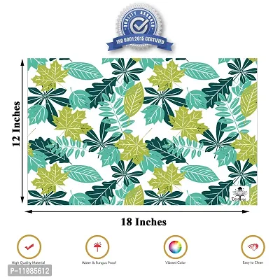 DECOTREE Multipurpose Printed 3 Pieces PVC Fridge/Refrigerator Drawer Mat Set - (Size : 11x17 Inches, Multicolor)-thumb5