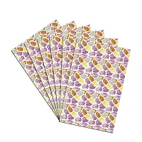 DECOTREE? PVC Table Placemats Set of 6 Pieces for Dining Table-12X18 Inches, Purple-thumb3