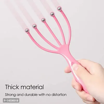 Noorie Hair Scalp Rechargeable Electric Head Kneading Massager, 4 Speed Modes, Handheld Portable Head Scratcher Massager for Hair Growth-thumb2