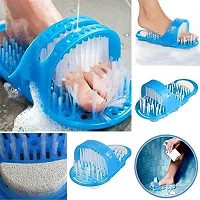 Noorie Foot Cleaning Shower Slipper | Foot Cleaner Brush with Suction Cups | Cleaner | Pumice Stone for Pedicure-thumb4