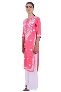 Chikankari Kurta for Women Pink-thumb2