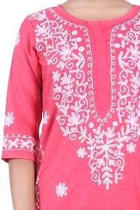 Chikankari Kurta for Women Pink-thumb3