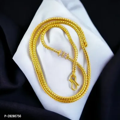 Traditional 24-inch Choki Cobra Chain For Women  Girls. (Cobra chain/mopu chain/Kodi chain/mugappu/murukku/mopu necklace)