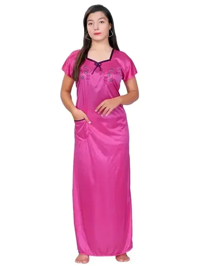 Must Have Satin Nighty Women's Nightwear 