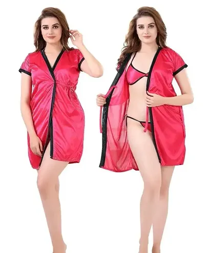 Hot Selling Satin Nighty Women's Nightwear 