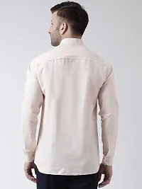 Khadio Men's Full Sleeves Beige Shirt-thumb3