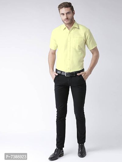 Reliable Cotton Solid Short Sleeves Casual Shirts For Men-thumb4