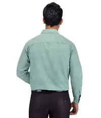 RIAG Men's Casual Full Sleeves Green Shirt-thumb3