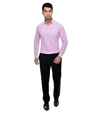 Khadio Men's Full Sleeves Pink Shirt-thumb2