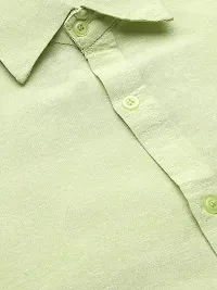 RIAG Men's Casual Parrot Green Full Sleeves Shirt-thumb1