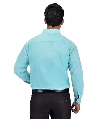 RIAG Men's Casual Full Sleeves Sky Blue Shirt-thumb3