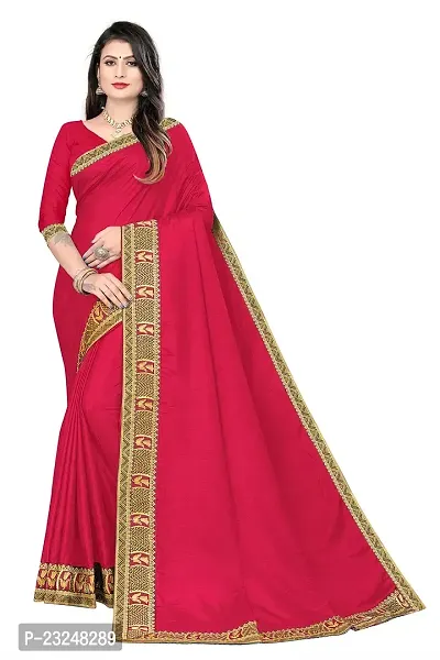 Rose Love Women's Stripted Silk With Heavy Sequence Work Saree with Unstitched Blouse for Traditional (101-Saree-Lightpink)-thumb0