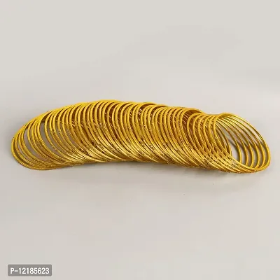 Kavya Trade Ethnic Fashion Bangle Yellow Color For Women And Girls | WA-230-YELLOW-2.10-thumb4