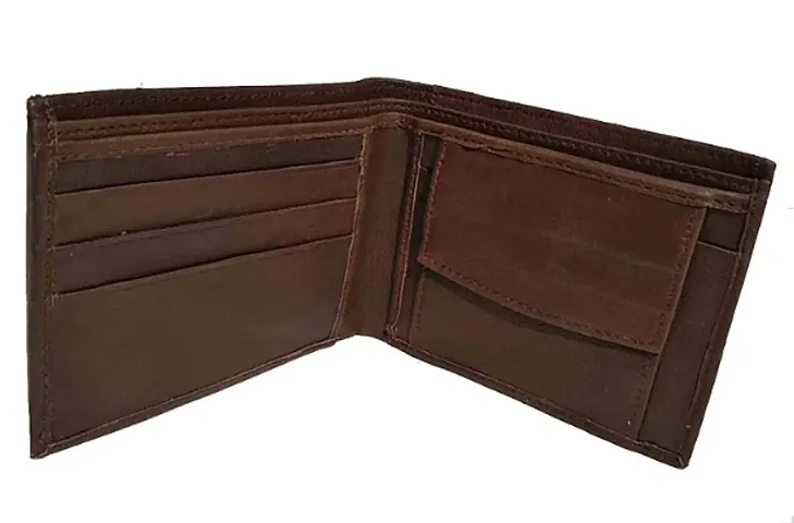 Elegant Artificial Leather Solid Wallets For Men