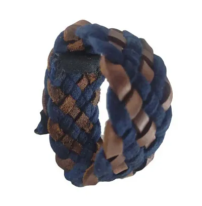 Men's Bracelet Braided Free size Velcro