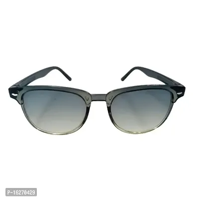 GetUSCart- Myiaur Fashion Sunglasses for Women Polarized Driving Anti Glare  100% UV Protection Stylish Design (A Transparent Frame/Silver Mirrored  Polarized Lens)