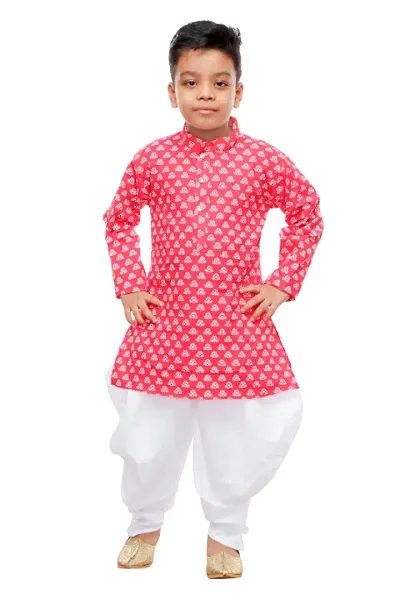 Boys Festive Party, Casual Kurta and Pyjama Set