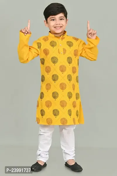 Classic  Embroidery Work kurta and Pajama set for Kids Boys