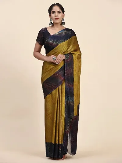 Stylish Woven Design Saree without Blouse piece