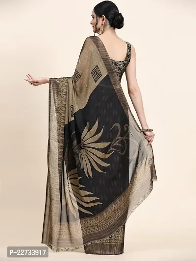 Fancy Art Silk Saree with Blouse Piece for Women-thumb2