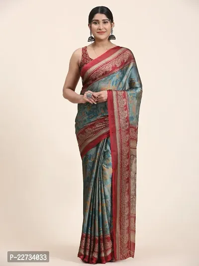 Fancy Chiffon Saree with Blouse Piece for Women