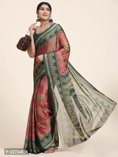 Fancy Chiffon Saree with Blouse Piece for Women