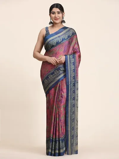 Elegant Chiffon Saree with Blouse piece 