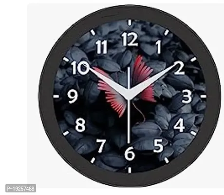 Designer Multicoloured Plastic Analog Wall Clock