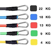 Resistance Band for Workout,Resistance Band Set of 11,Resistance Band for Heavy Workout-Resistance Band Foam Handle Door Anchor Pull Ankle Strap-thumb1