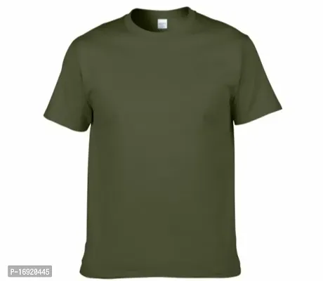 Stylish Fancy Polycotton Round Neck T-Shirts For Men