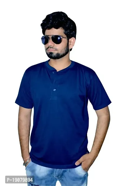 Navy blue T-shirt-thumb0