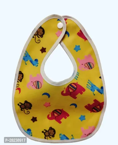 Waterproof Button Baby Bibs for Feeding Pack Of 2-thumb3