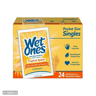 Wet Ones Wet Ones Individual Pocket Size Singles - 24 Wipes-thumb0