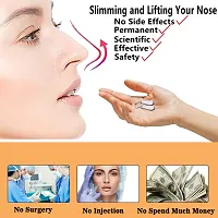 Nose Shaper Lifter Clip Pain-Free Soft Silicone Nose Corrector Nose Bridge Straightener Nose Slimming Device Nose Beauty Up Lifting Tool(Unisex) (Pink)-thumb3