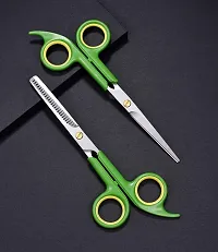 Home Hair Cutting Scissors Thinning Shears Set ? HITOPTY Razor Edge Hairdressing Scissors and 26-Teeth Texture Kits w/Comb for Professionals Beginners Barber Salon School Haircuts-thumb2