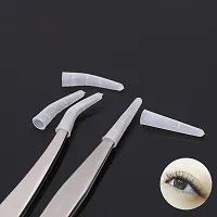 ccHuDE 100 Pcs Clear Tweezer Point Protectors Cap Tweezer Tip Protective Covers Stopper-thumb3