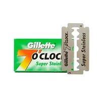 7 O'clock Super Stainless Double Edge Safety Razor Blades-thumb3