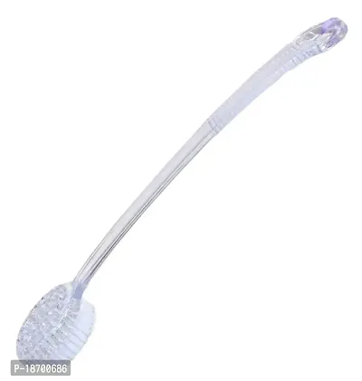 Aquasentials Exfoliating Bath Brush (15.5in) (Clear Handle)