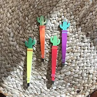 Cute Cactus Tweezer Set (4 pack) Slant Tweezers Assorted Set Southwestern Souvenir Gift Tweezer Bundle-thumb1